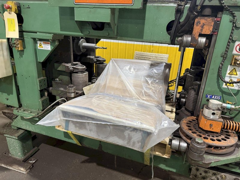 2009 PEDDINGHAUS MODEL #PCD1100 3-AXIS CNC AUTOMATIC BEAM DRILL LINE : YOBRO #25848