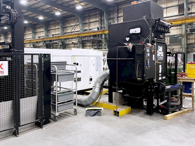 Mazak Optiplex 3015 10 KW Fiber III Laser Cutting Cell