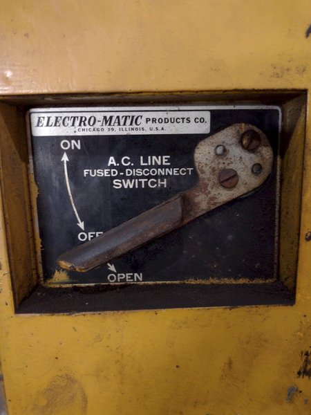 42" X 40 HP BLANCHARD MODEL 22-42 ROTARY SURFACE GRINDER: STOCK #11914