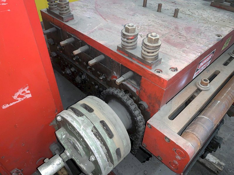 24" WIDE X .125" CWP MODEL #24C 7 ROLL POWERED COIL STRAIGHTENER: STOCK #13904