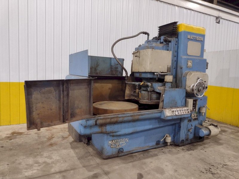 36&quot; X 50 HP MATTISON ROTARY SURFACE GRINDER: STOCK #23504