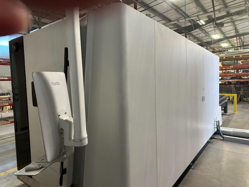 6000 Watt Bodor C3 Fiber Laser, 2022 – 5′ x 10′ Table, Dust Collector