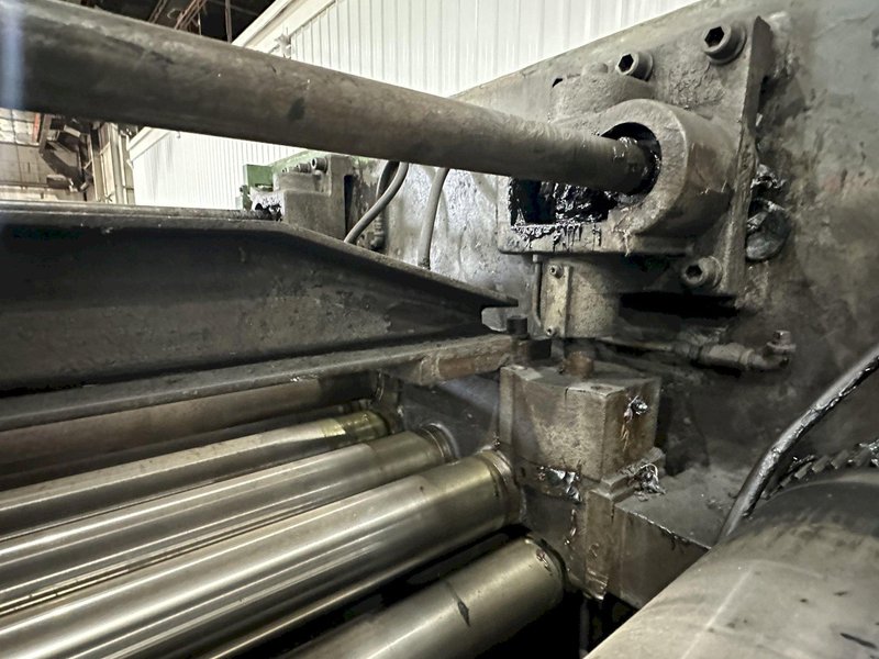 48" X 14 GAUGE AUTOMATIC FEED MODEL 13-32-48 13 ROLL STRAIGHTENER LEVELER: STOCK 19766