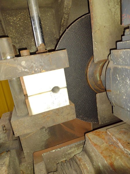 3.25"  CAPACITY TRD MANUFACTURING FLYING ABRASIVE CUTOFF SAW: STOCK #22593