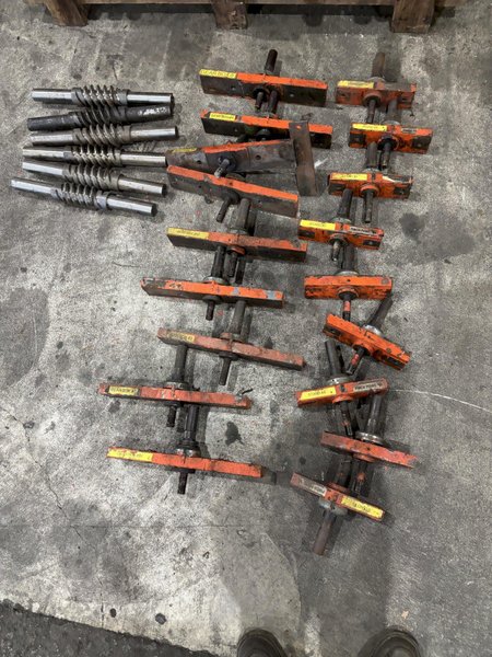 2.5&quot; DAHLSTROM ROLLFORMER PARTS, SHAFT ARBORS, GEARS, SIDE PASSES &amp; MORE: STOCK #22621