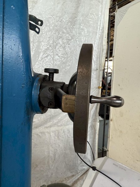 6" X 18" PARKER MAJESTIC NO. 2 HANDFEED SURFACE GRINDER w/ KIN JUNG " PERMANENT MAGNETIC CHUCK. STOCK #0310323.