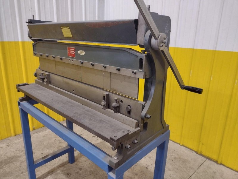 40" WELBILT HAND PRESS BRAKE &amp; SHEET ROLLER: YOBRO #25208