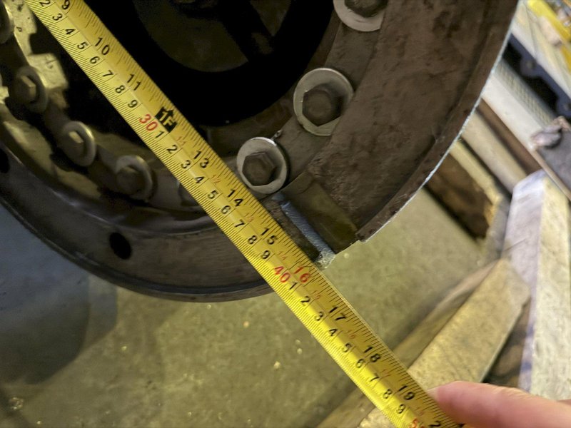36" GRAY BORING MILL 90 DEGREE MILLING HEAD. STOCK # 0655626