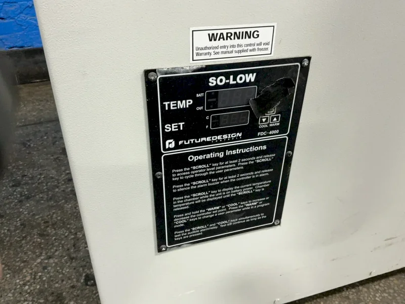 ENVIROMENTAL EQUIP 63” X 20” X 20” ULTRA LOW FREEZER  -  C85-14