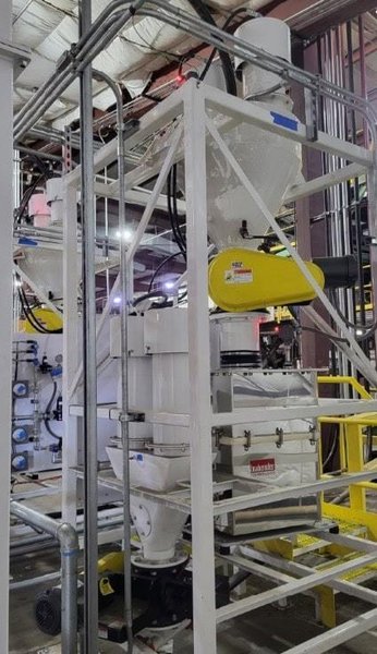 Nol-Tec BBU &amp; LIW Powder Handling System – Twin Tower, Dual Feeder, Dilute Phase Pneumatic Transfer
