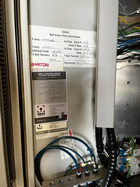 2012 OMAX 60120 | Waterjet Cutters