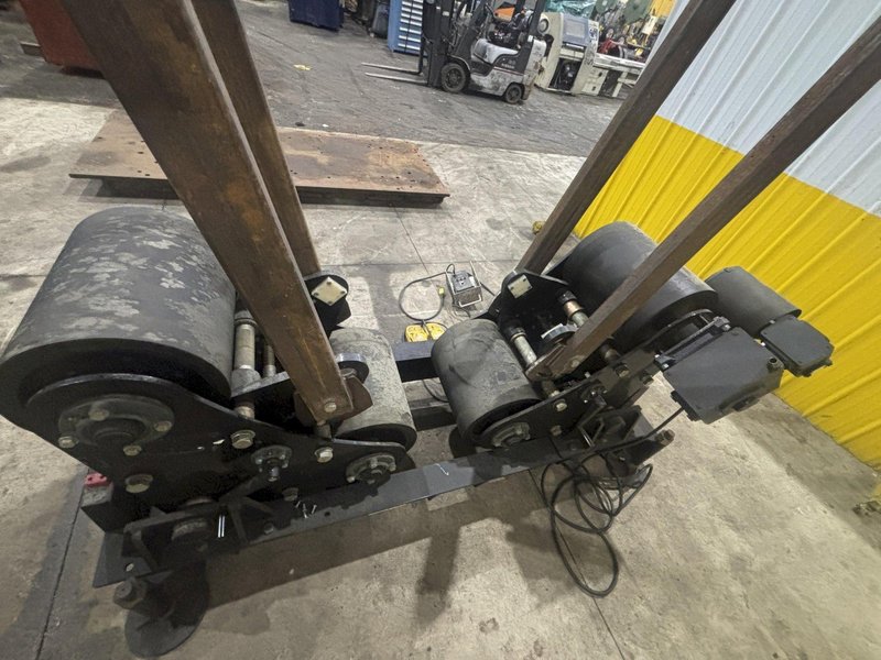 12,000 LB LJ WELDING MODEL #GE6TR-100 VARIABLE SPEED POWERED TANK TURNING ROLL: STOCK #22808