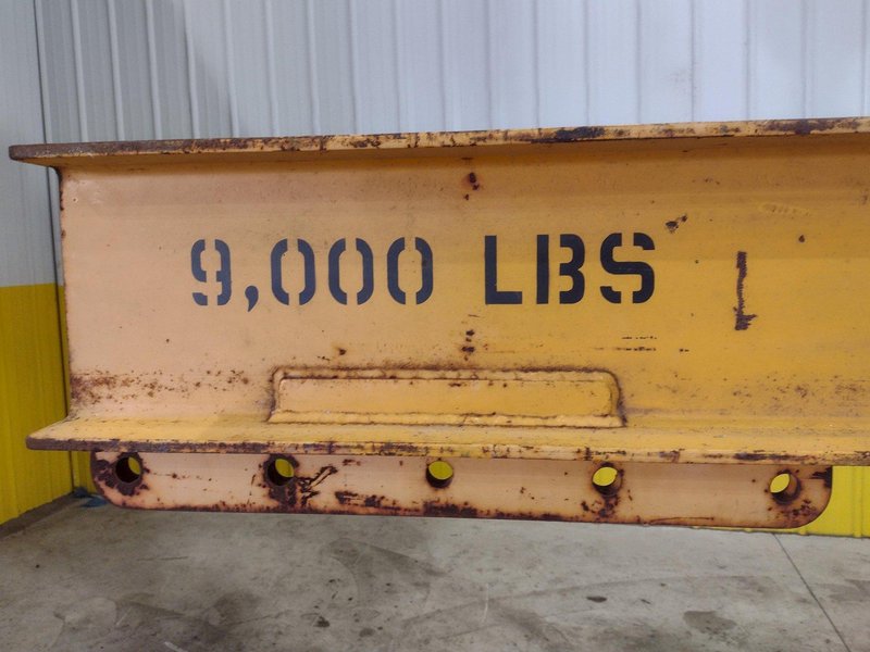 9,000 LBS X 8' LETELLIER CRANE SPREADER BAR LIFTING BEAM: STOCK #22641