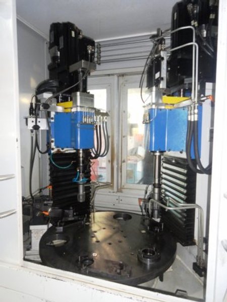 NAGEL MODEL ECO 40-2 CNC TWIN SPINDLE VERTICAL HONING MACHINE