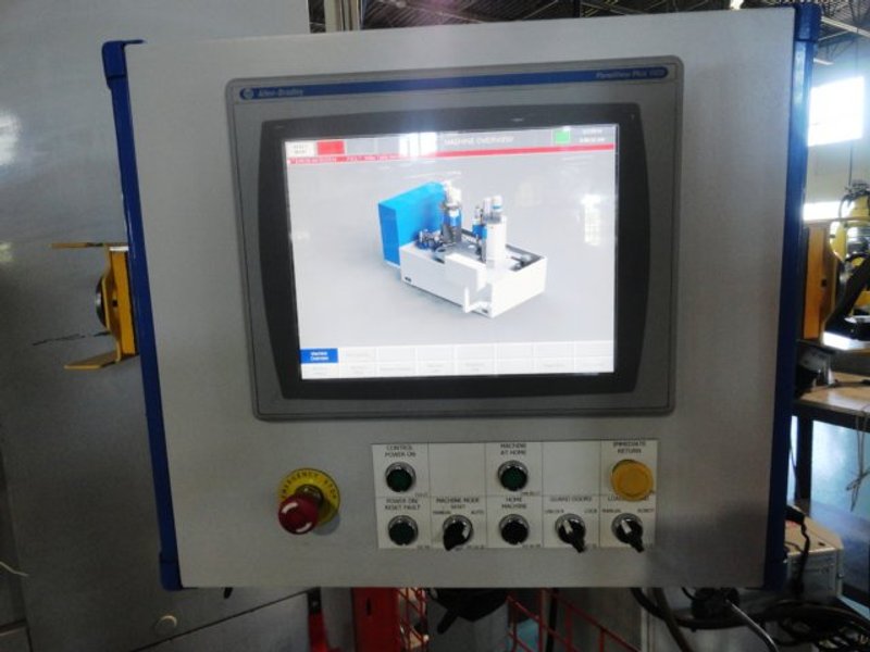 NAGEL MODEL ECO 40-2 CNC TWIN SPINDLE VERTICAL HONING MACHINE