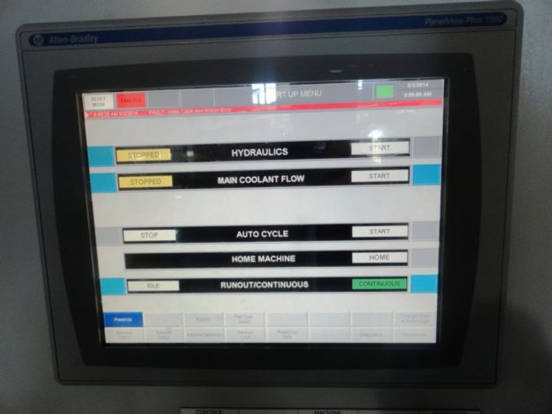 NAGEL MODEL ECO 40-2 CNC TWIN SPINDLE VERTICAL HONING MACHINE