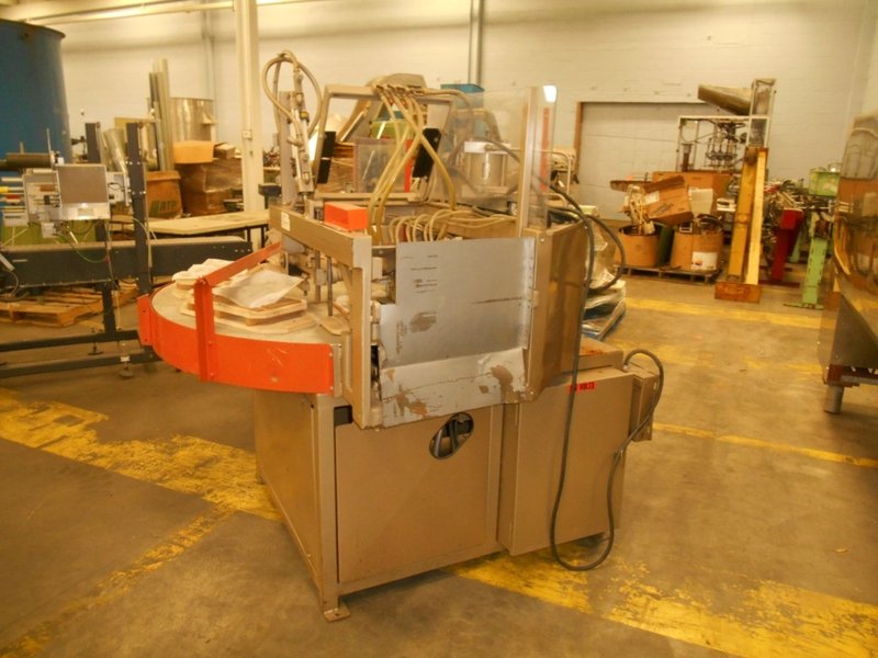 ZED INDUSTRIES MODEL 15-CRS-6 ROTARY BLISTER SEALER