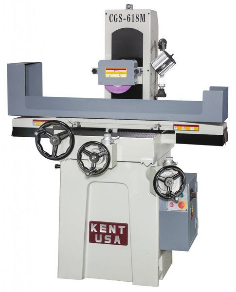 6" x 18" KENT USA CGS-618M MANUAL HAND FEED GRINDER - NEW