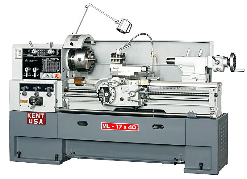 17&quot; x 44&quot; KENT USA ML-1740T MANUAL PRECISION LATHE - NEW