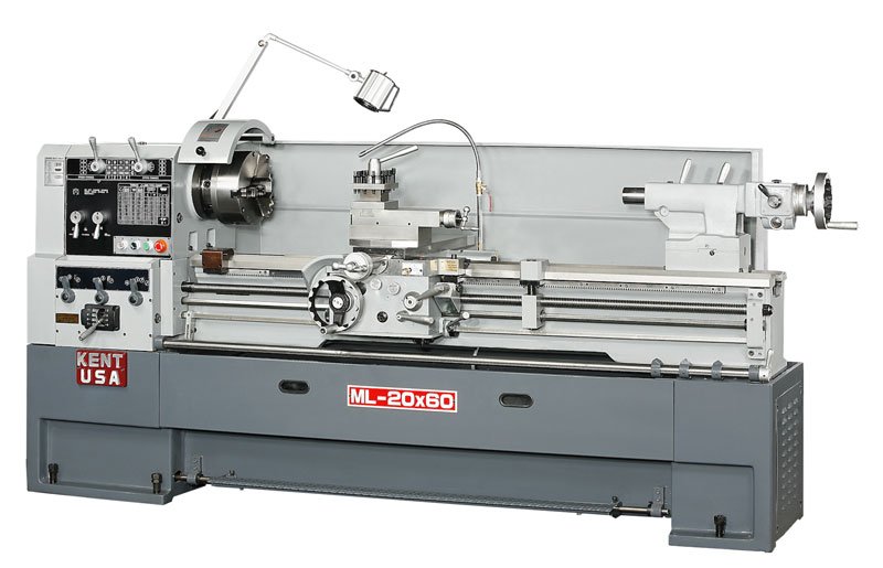 20&quot; x 60&quot; KENT USA ML-2060T MANUAL PRECISION LATHE - NEW