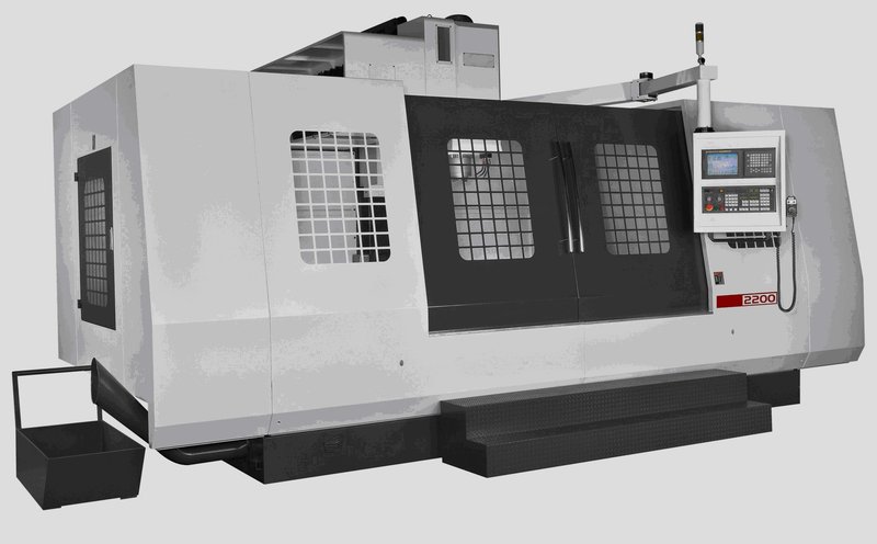 KENT USA KVR-2200 BOX WAY VERTICAL MACHINING CENTER - NEW
