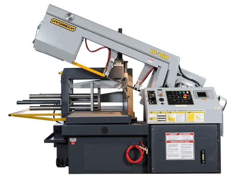 NEW 16"H x 25"W HYD-MECH MODEL M-16A AUTOMATIC HORIZONTAL PIVOT BAND SAW
