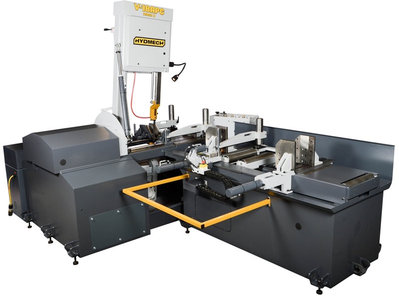 NEW - 31"H x 18"W HYD-MECH V-18APC AUTOMATIC VERTICAL TILT FRAME BAND SAW