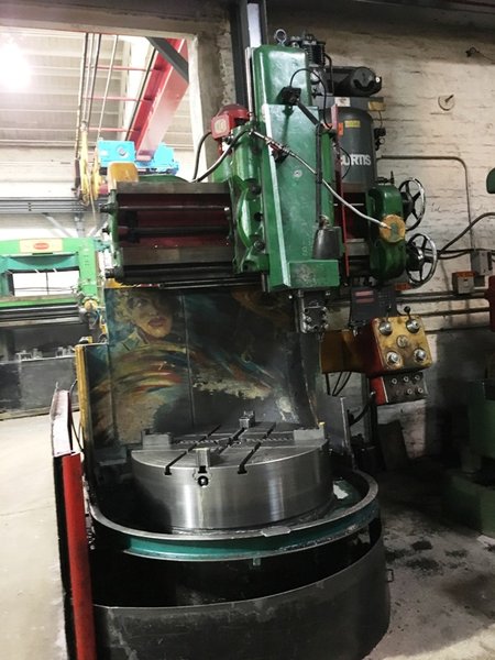 36&quot; WEBSTER &amp; BENNETT VERTICAL BORING MILL
