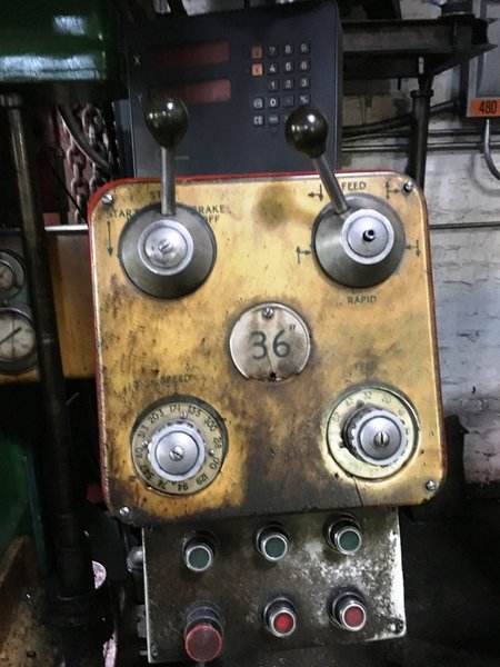 36&quot; WEBSTER &amp; BENNETT VERTICAL BORING MILL
