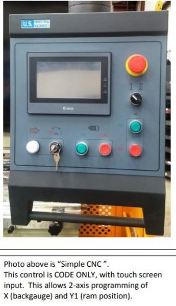 NEW 125 TON x 8' US INDUSTRIAL MODEL USHB125-8 CNC HYDRAULIC PRESS BRAKE