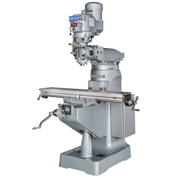 NEW 9&quot; x 49&quot; SHARP MODEL LMV-49DVS VERTICAL KNEE MILL 