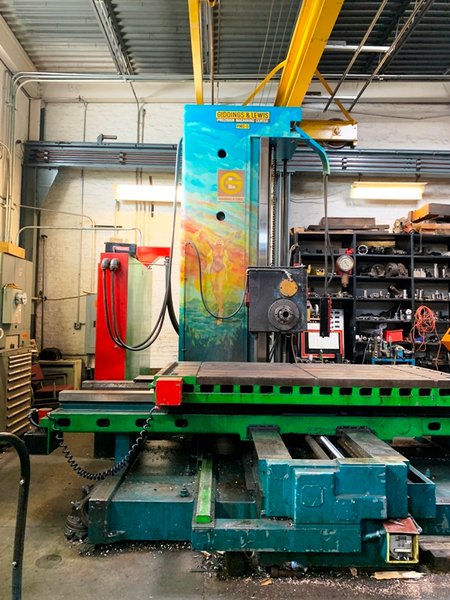 5&quot; GIDDINGS &amp; LEWIS PMC 5 HORIZONTAL BORING MILL