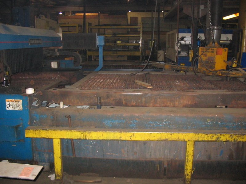 2000 WATT CINCINNATI CL-7 LASER CUTTING MACHINE WITH (2) 6&#039; x 12&#039; PALLETS