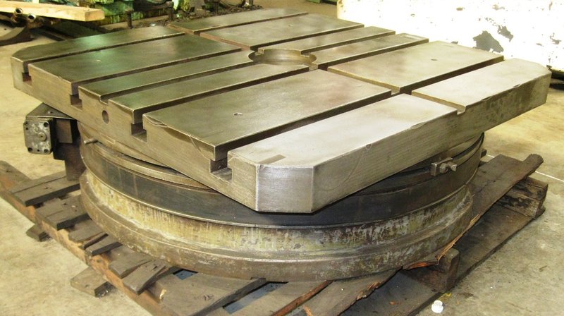 36&quot; x 36&quot; CINCINNATI-Gilbert Manual Rotary Table,