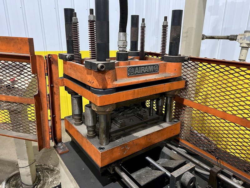 7 TON &amp; 3 TON AIRAM TRAVELING PUNCH &amp; CUTOFF PRESSES: STOCK #18420