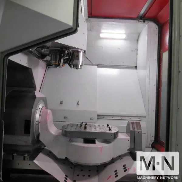 Roeders RXU1001DSHZ2 Dual Spindle CNC 5-Axis Vertical Machining Center, 2018 - Only 602 Total Hours!