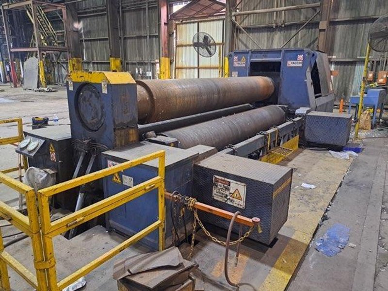 1 - PREOWNED 2009 FACCIN HAV 4072 PLATE ROLL, S/N: 08113509-3463