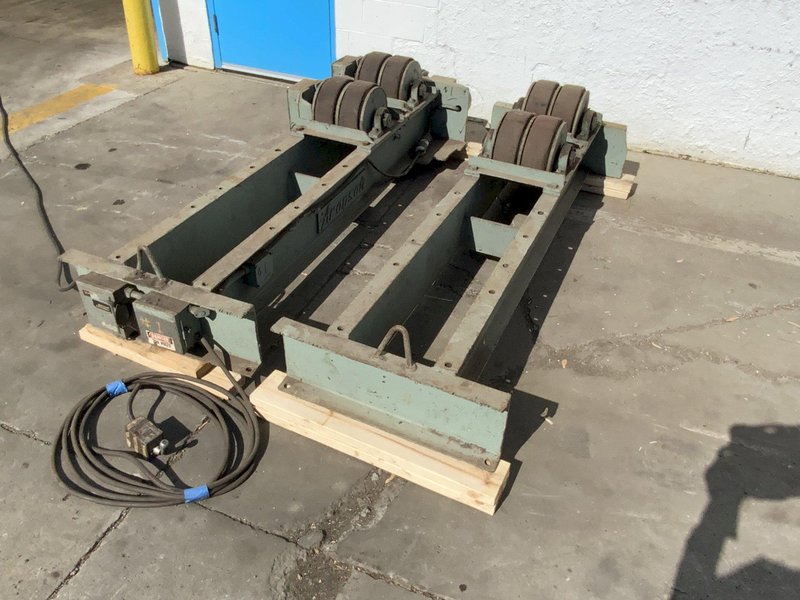 20,000 LB ARONSON TANK TURNING ROLLS SET: STOCK #81054