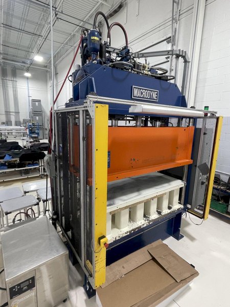 50 ton Macrodyne Model MPZ-50 4-Post Used Hydraulic Press For Sale, Year 2008