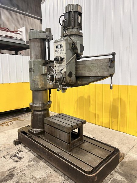 4&#039; X 13&quot; OOYA MODEL #RE2-1300A RADIAL ARM DRILL: STOCK #21178