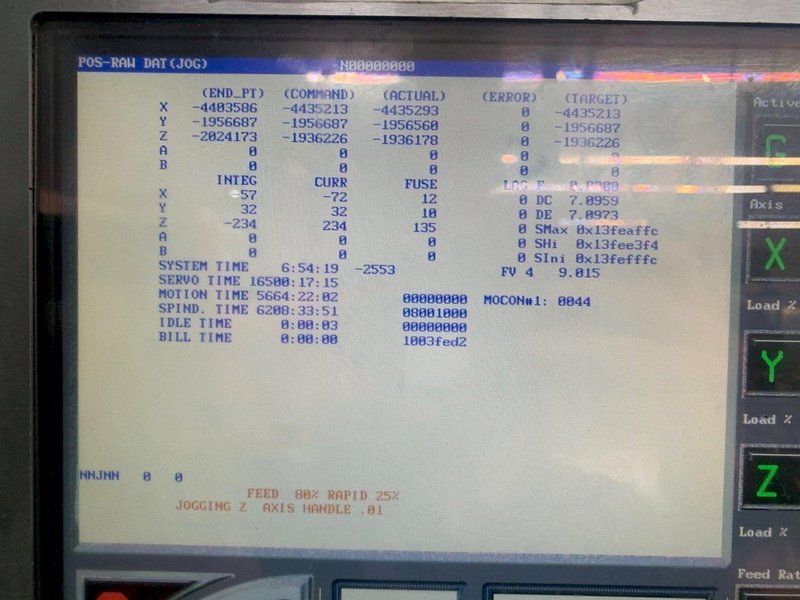 2007 HAAS VF-7/50 VERTICAL MACHINING CENTER stock: # 81088995