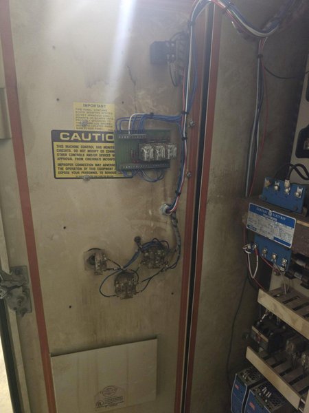 90 Ton x 12’ Cincinnati AS90 x 10 Hydraulic Press Brake, 1986 – Updated Electronics and Control