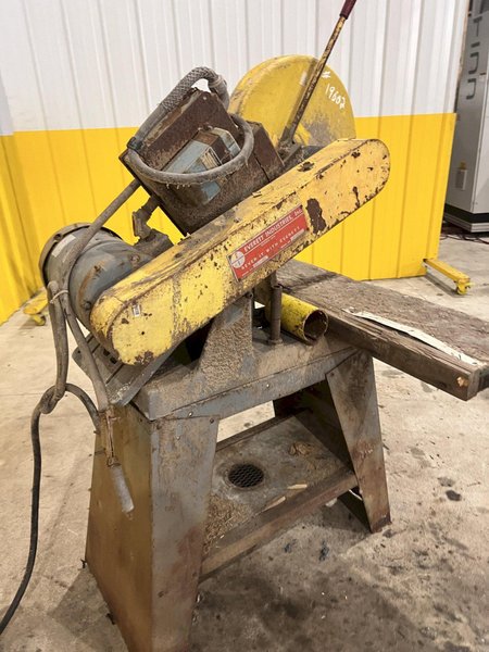 7.5 HP EVERETT MODEL 14-16 ABRASIVE CUTOFF SAW: STOCK #19602