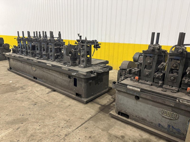 9 STAND x 2" YODER M2 ROLLFORMER, 6 STAND &amp; 3 STAND BASE: YOBRO #24311