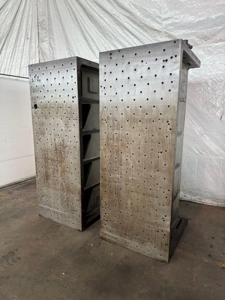 36&quot; W X 93&quot; T X 42&quot; D BOX TYPE ANGLE PLATES. STOCK # 0630821