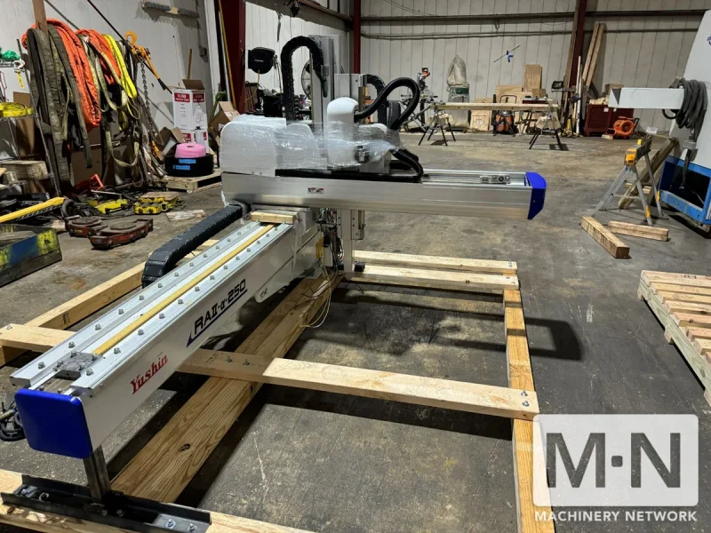 YUSHIN MODEL RAII-A-250DL SERVO ROBOT MFG 2007