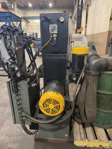 USED TIMESAVER MODEL 125-1M 25" WIDE BELT METAL SANDER