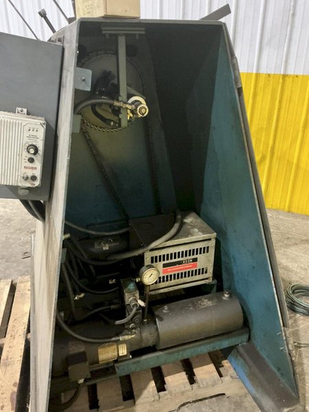 6,000 LBS X 12" COLT MODEL #CR60-12 MOTORIZED UNCOILER COIL REEL: YOBRO #24296