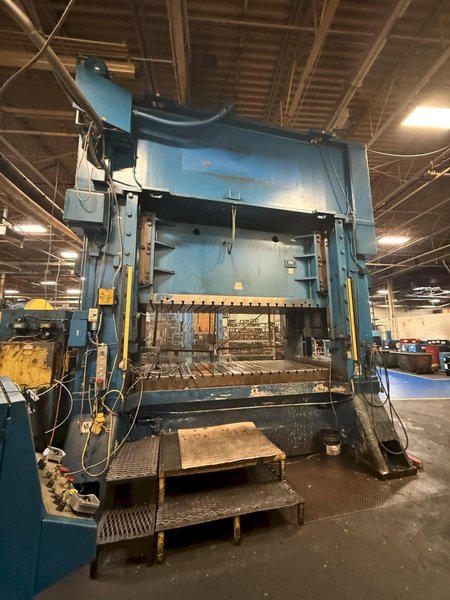 2001 Minster E2-600-120-60 Hevi-Stamper - 600-Ton Double Crank Press