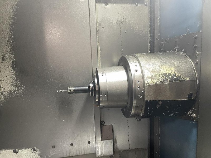 Mori Seiki NHX 4000 Horizontal Machining Center with M730BM Control, Through-Spindle Coolant, 12,000 RPM Spindle, Tool Presetter